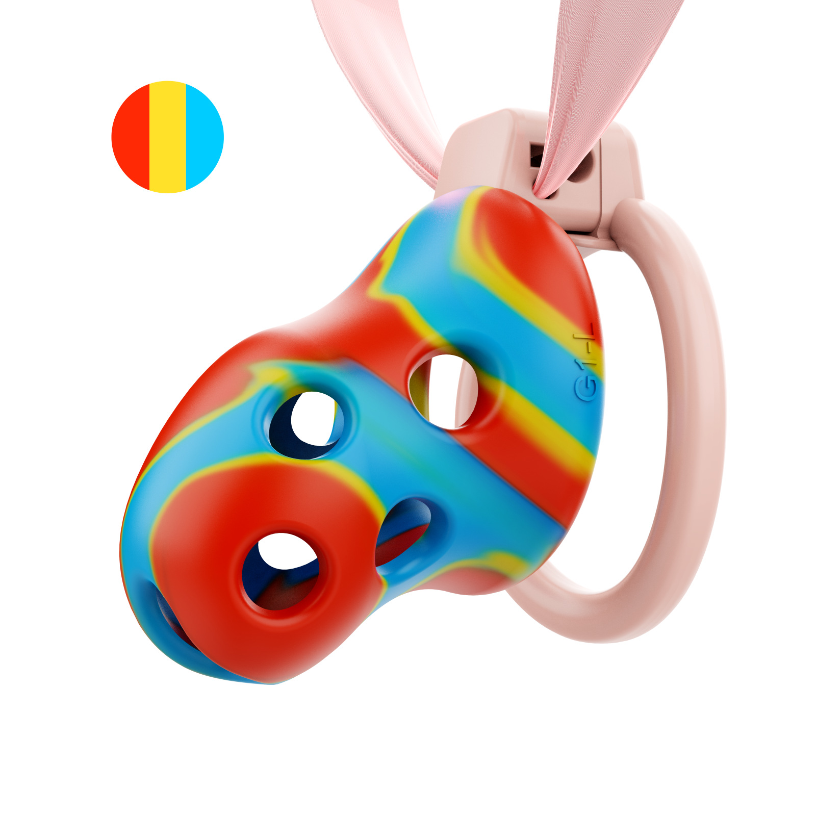 TB-A137A Silicone Chastity Cage Small