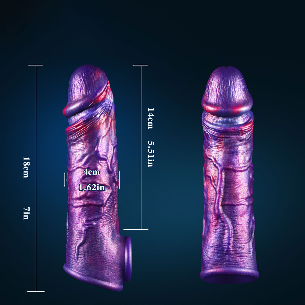 TB-A412B Penis Sleeve Iridescent