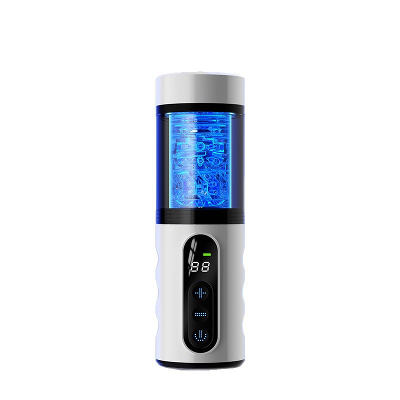 TB-3209 Rotex Fusion Automatic Male Masturbator With Screen Indicator Features Thrusting, Rotation and Sucking
