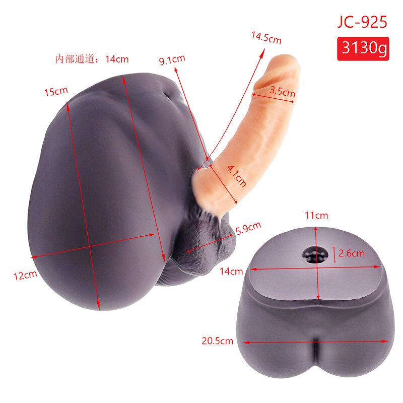 TB-S079 De vloeibare siliconenversie voor een ronde billen bij mannen