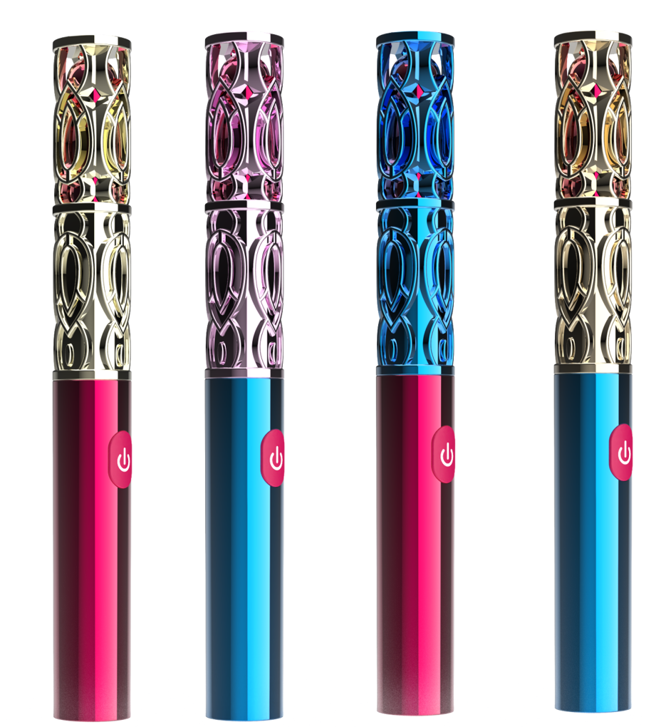 TB-A429 립스틱 스타일 총알형 진동기 (목걸이 포함, 고급 케이스 제공)