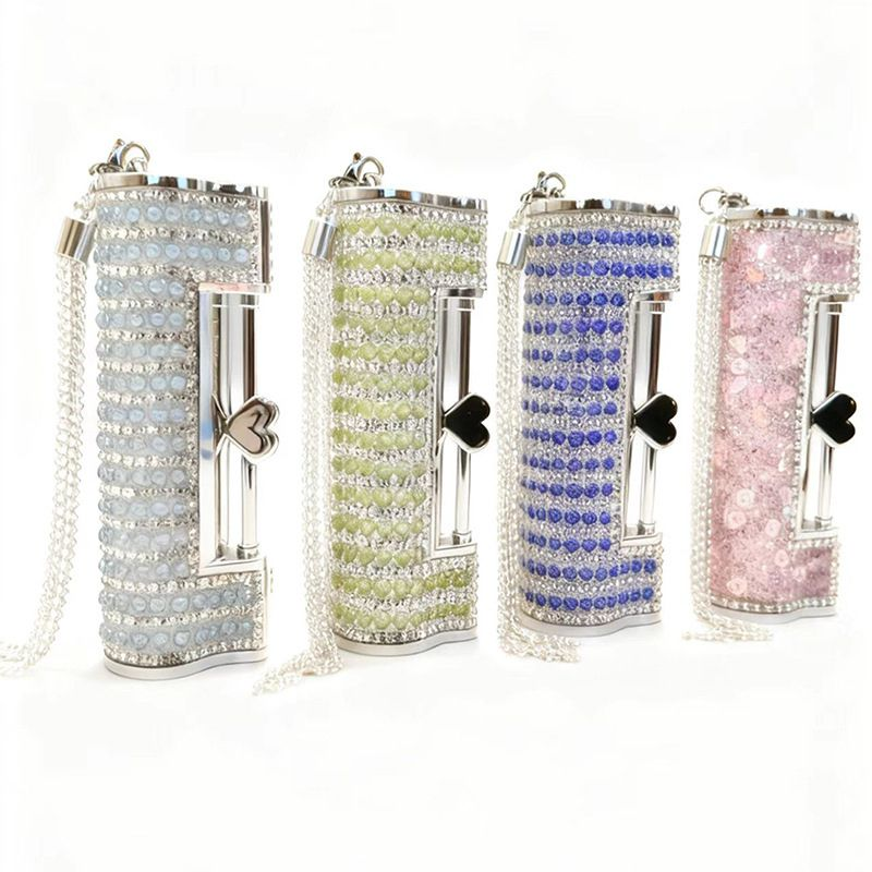 TB-A441 Lipstick Style Bullet Vibrator With Artisitic Case