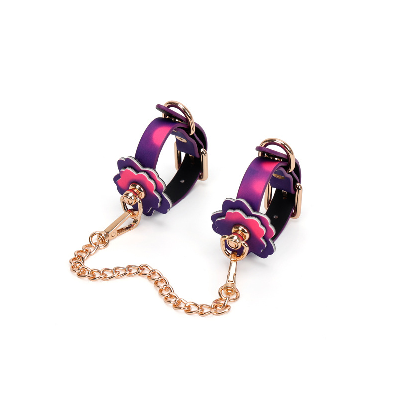 TB-S036 Thermochromic Cherry Blossom Wrist Cuffs / Handcuffs