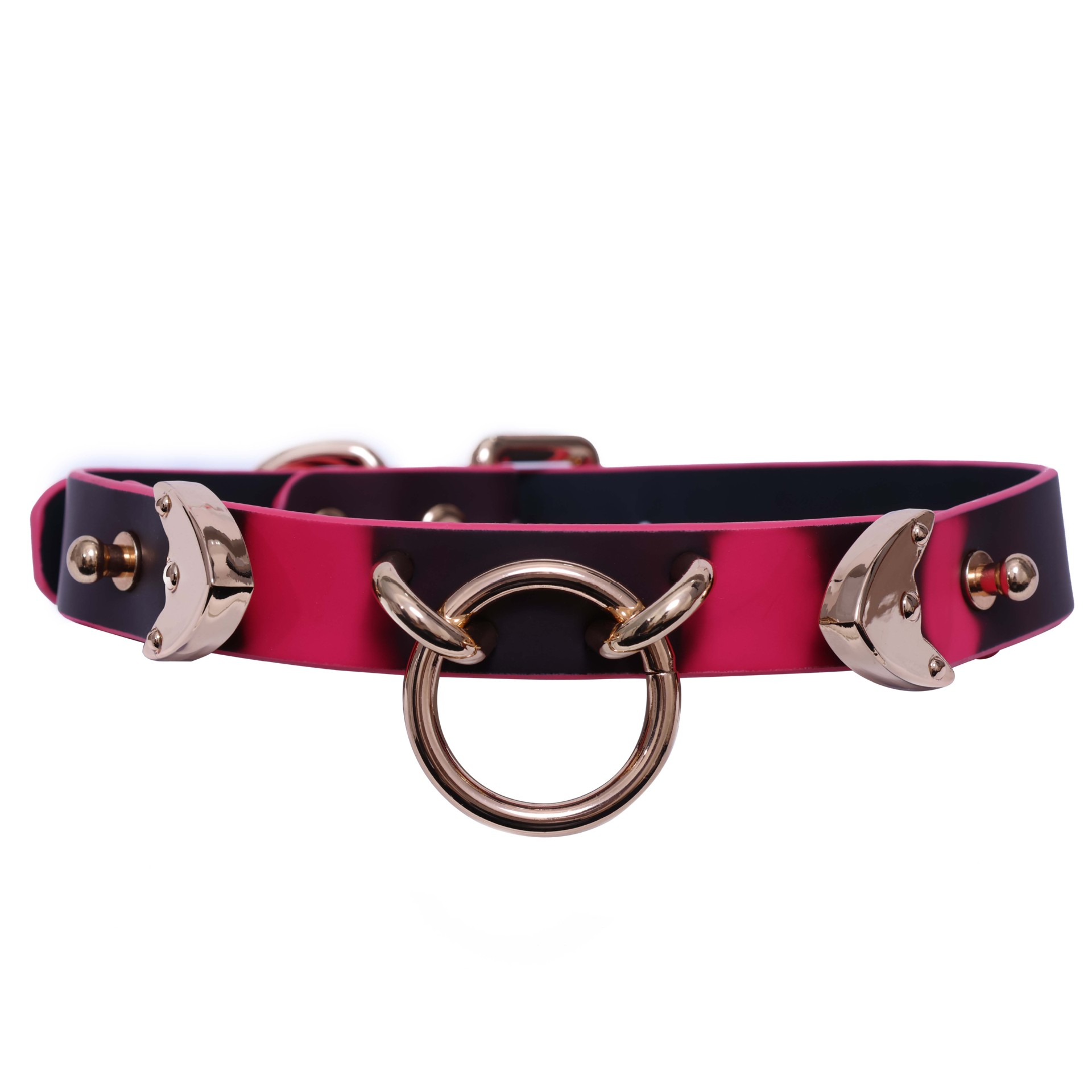 TB-S033 Thermochromic (Heat Sensitive) Color-Changing O-Ring Choker Collar