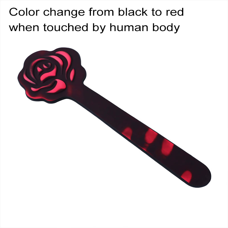 TB-S038 Thermochromic Rose Spanking Paddle