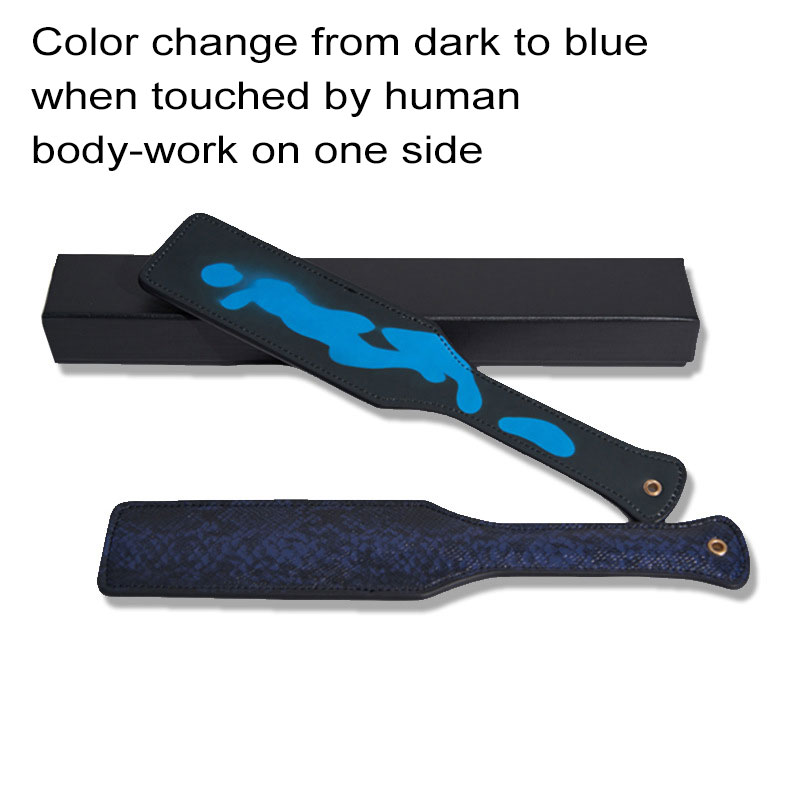 TB-S046-1 Thermochromic Snake Pattern Spanking Paddle