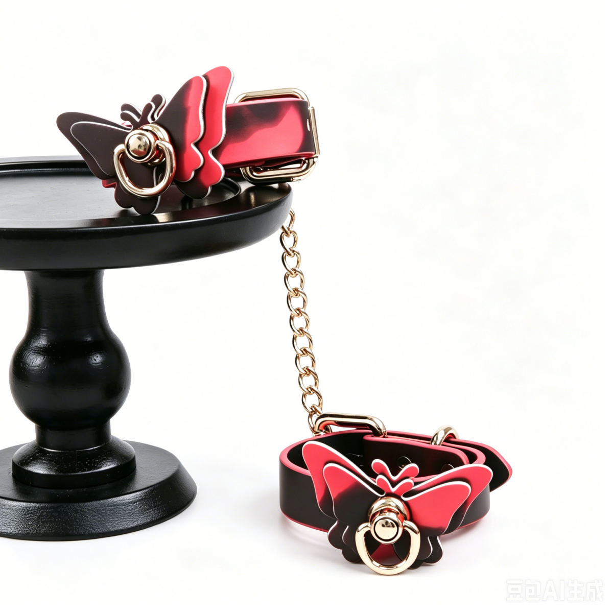 TB-S040 Thermochromic Butterfly Wrist Cuffs / Handcuffs