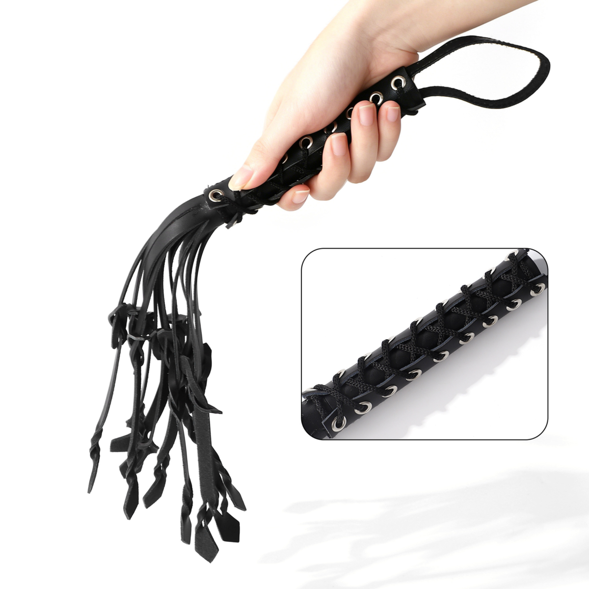 TB-S086 Braided Tassel Flogger